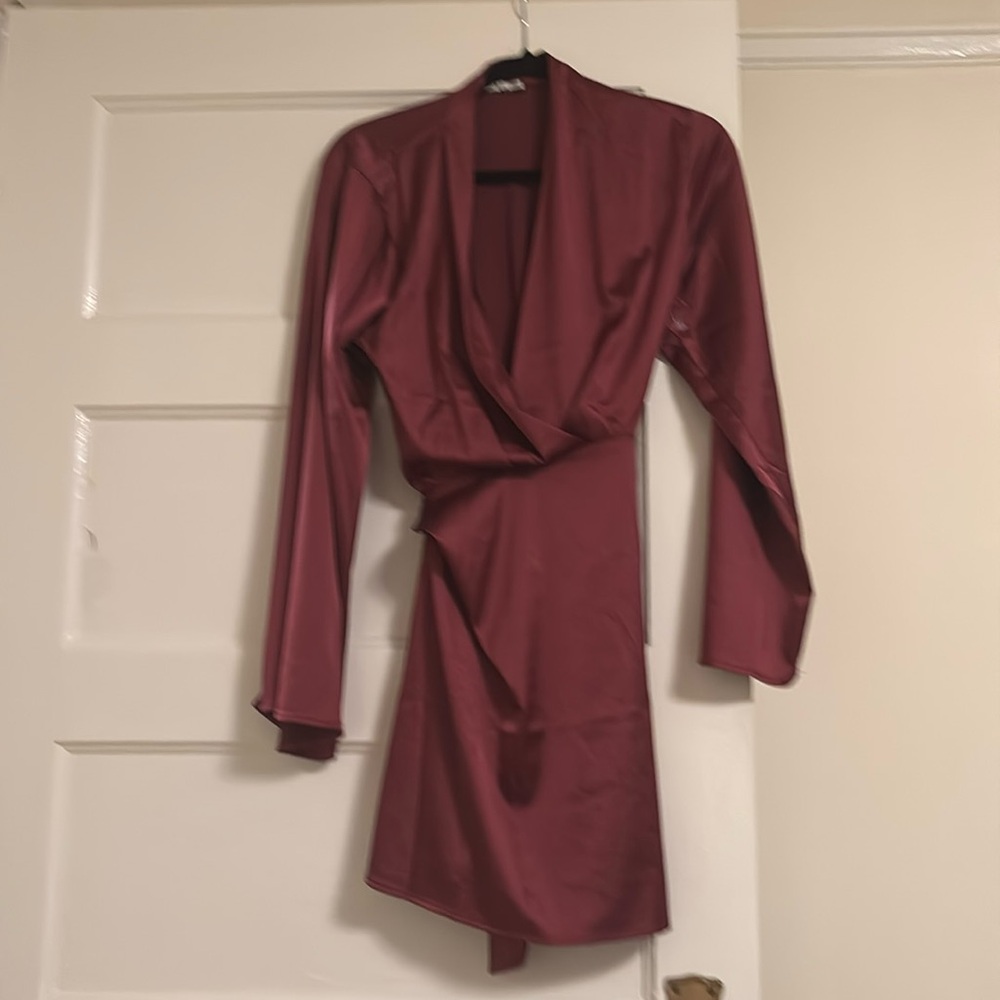 Burgundy Lush Dress